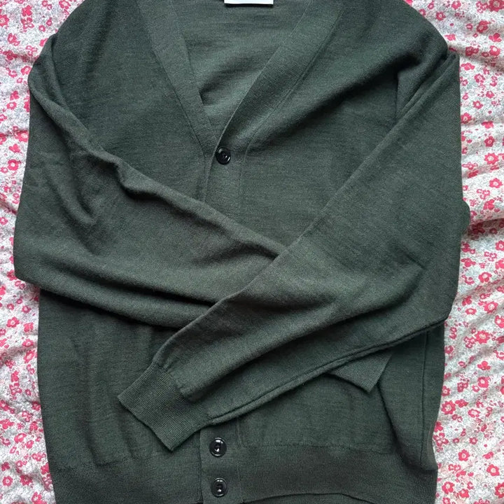 [BUNJANG] Lemaire Twisted Cardigan Ivy Green S / [S]르메르 트위스트 가디건 아이비 그린