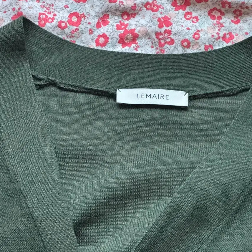 [BUNJANG] Lemaire Twisted Cardigan Ivy Green S / [S]르메르 트위스트 가디건 아이비 그린