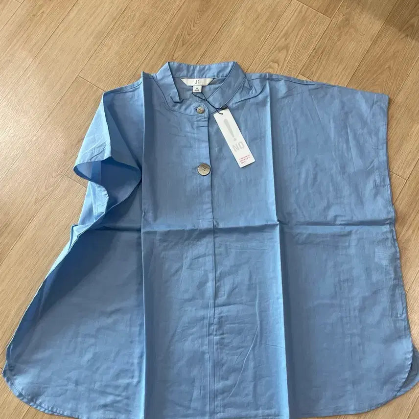 [BUNJANG] JYB Blue/Black Shirt Set - Size 90 / JYB 셔츠 블루/블랙 2장 새상품 90