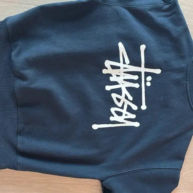 [BUNJANG] Stussy Navy Sweatshirt M / 스투시 네이비 스웻셔츠 맨투맨 M 급처