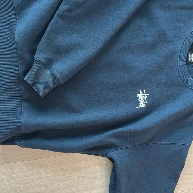 [BUNJANG] Stussy Navy Sweatshirt M / 스투시 네이비 스웻셔츠 맨투맨 M 급처