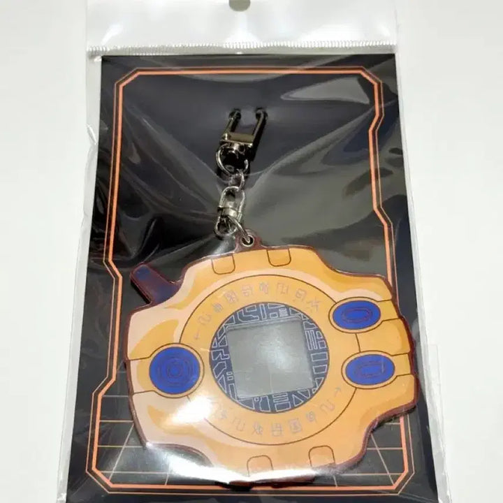 [BUNJANG] Digimon Adventure Agumon Digivice Acrylic Keychain / 디지몬 어드벤처 아구몬 디지바이스 아크릴 키링