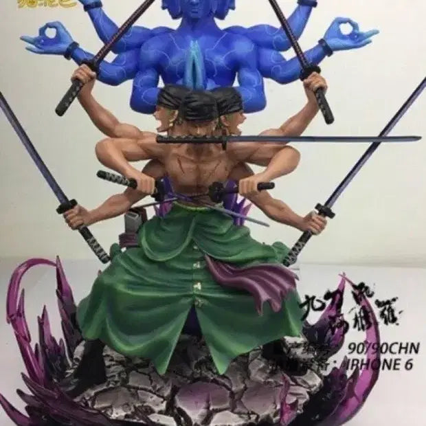 [BUNJANG] Asura Zoro Resin Figure / 원피스 아수라 조로 레진