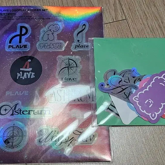 [BUNJANG] PLAVE Yuyu We Love Logo Sticker Bundle Set / 플레이브 육여 웨이포럽 로고 스티커 일괄