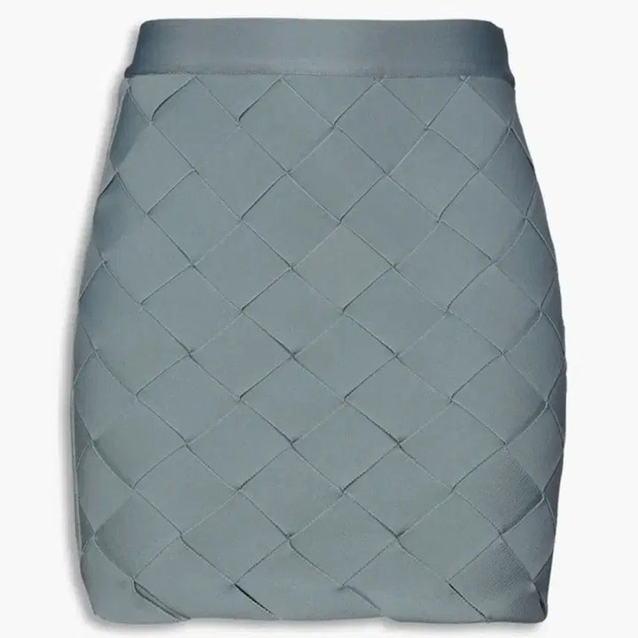 [SOLD OUT] 에르베레제 herve leger 위빙패턴스커트 L