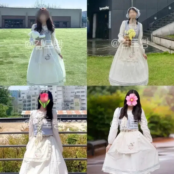 [BUNJANG] Heidi Alps Girl Dress Rental (M&amp;L Size) / (보증금x, M&amp;L,8벌) 알프스소녀 하이디 드레스 졸업사진