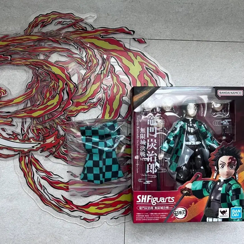 [BUNJANG] S.H.Figuarts Tanjiro Kamado Mugen Train Version Figure with Effect Parts and Haori / 미개봉)S.H.Figuarts 탄지로 무한성, 이펙트 파츠, 천 하오리