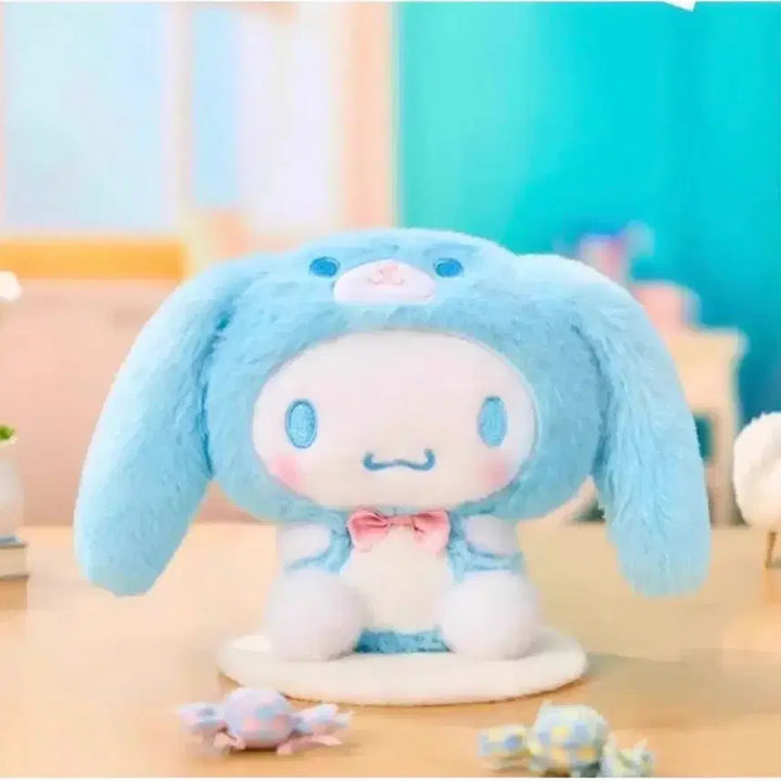 [BUNJANG] Sanrio Cinnamoroll Rabbit Costume Series Plush Toy / LDCX 산리오 토끼 코스튬 시리즈 봉제인형 시나모롤