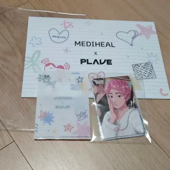[BUNJANG] PLAVE Medihill Postcard Photocard Photocard Holder Set / 플레이브 메디힐 3차 엽서 포카 포카홀더 세트