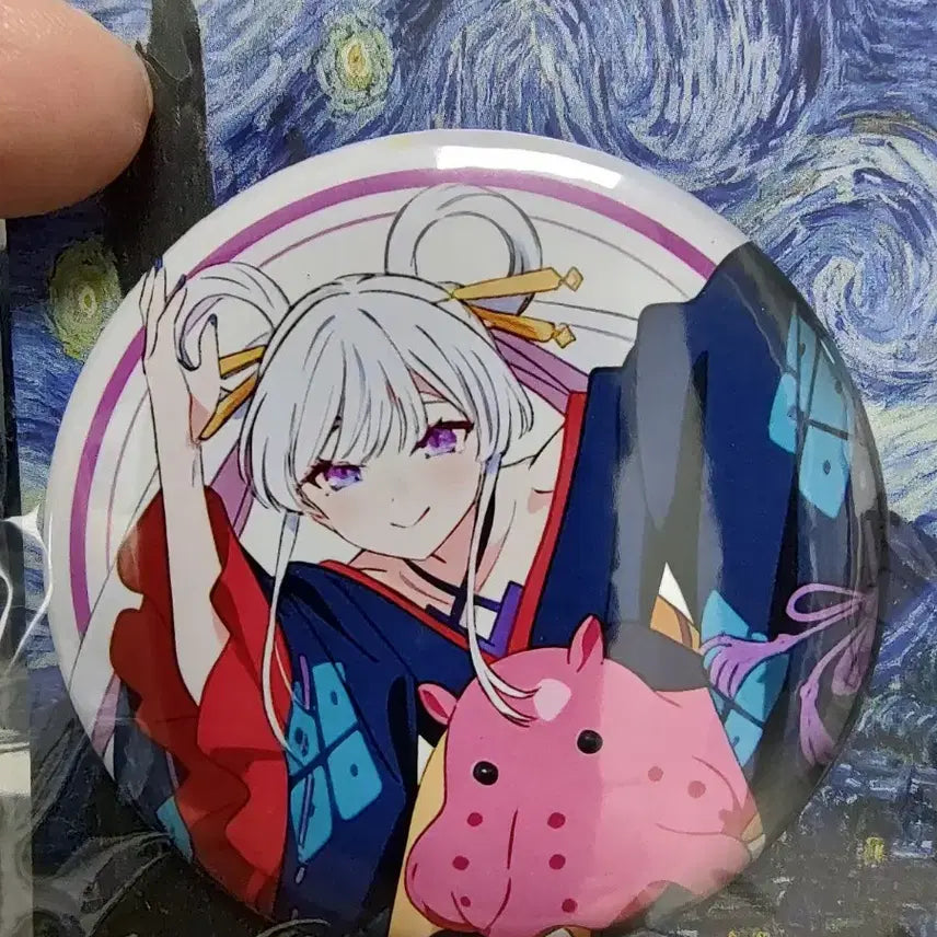 [BUNJANG] Chogakuyagongju Round 1 Limited Edition Badge / 일요일 할인)초가구야공주 가구야 라운드원 한정판 뱃지