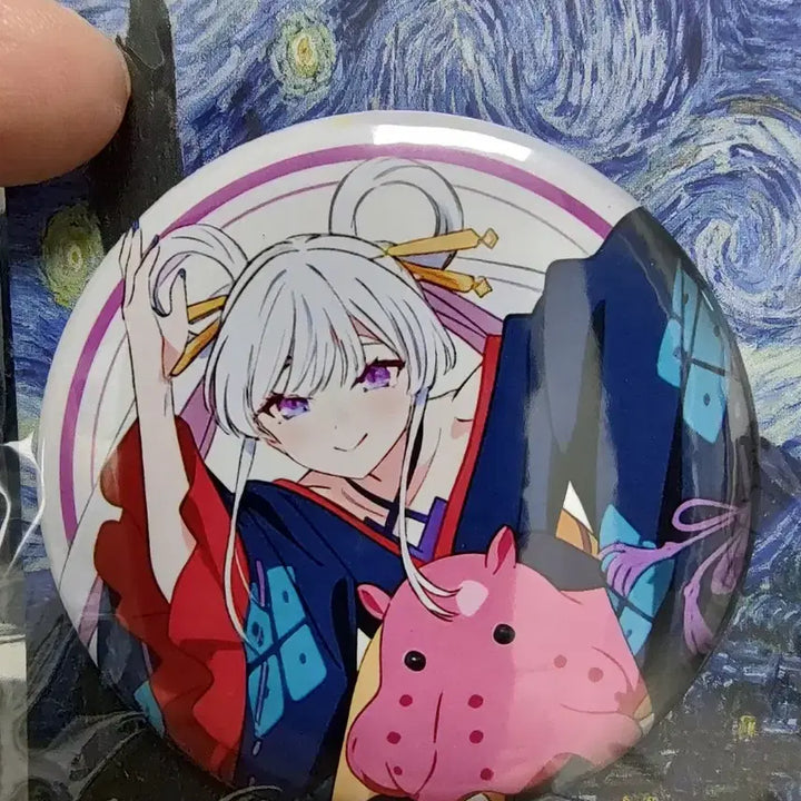 [BUNJANG] Chogakuyagongju Round 1 Limited Edition Badge / 일요일 할인)초가구야공주 가구야 라운드원 한정판 뱃지