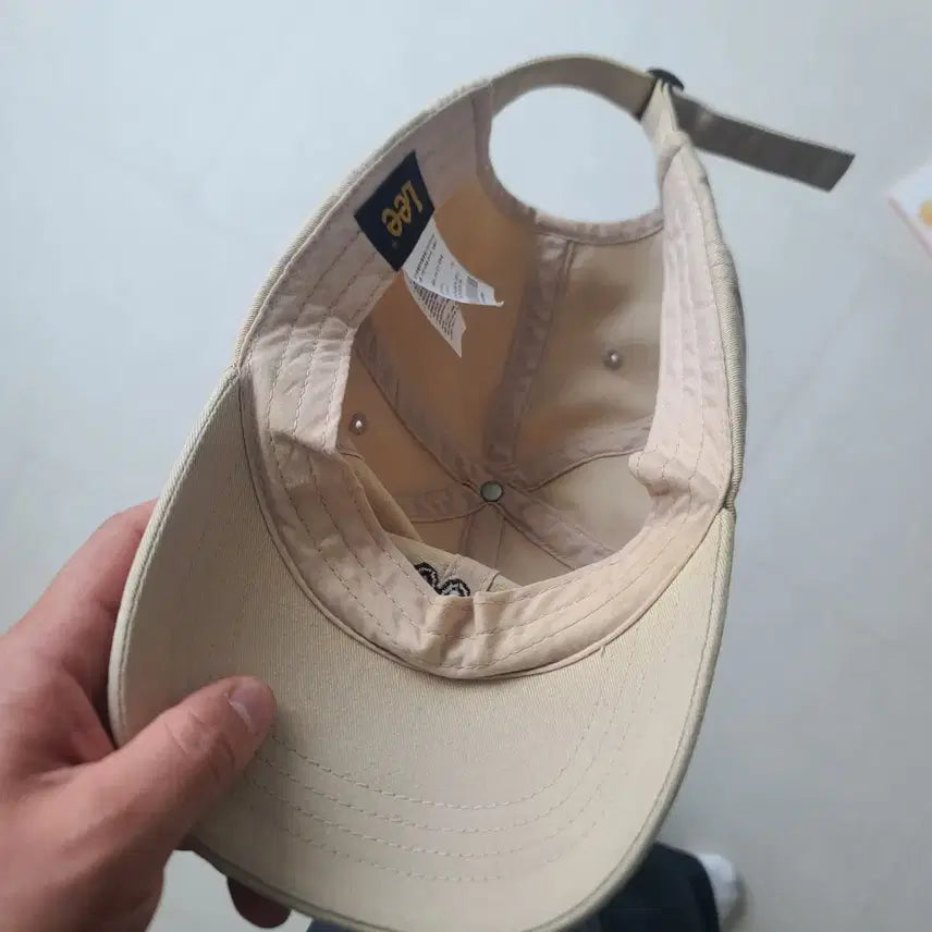 [BUNJANG] Lee Cotton Baseball Cap Beige / lee  모자 베이지 팝니다.