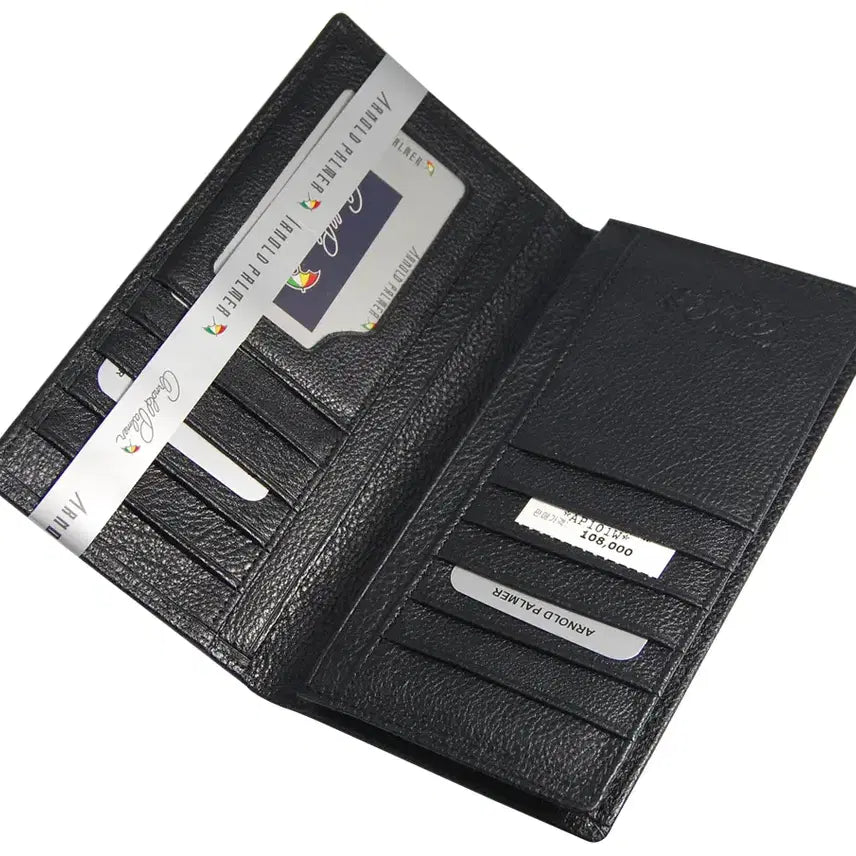 [BUNJANG] Arnold Palmer Black Billfold Wallet Unused Display Model / 아놀드파마 신권 장지갑 검정색 미사용 매장 진열상품 케이스있음