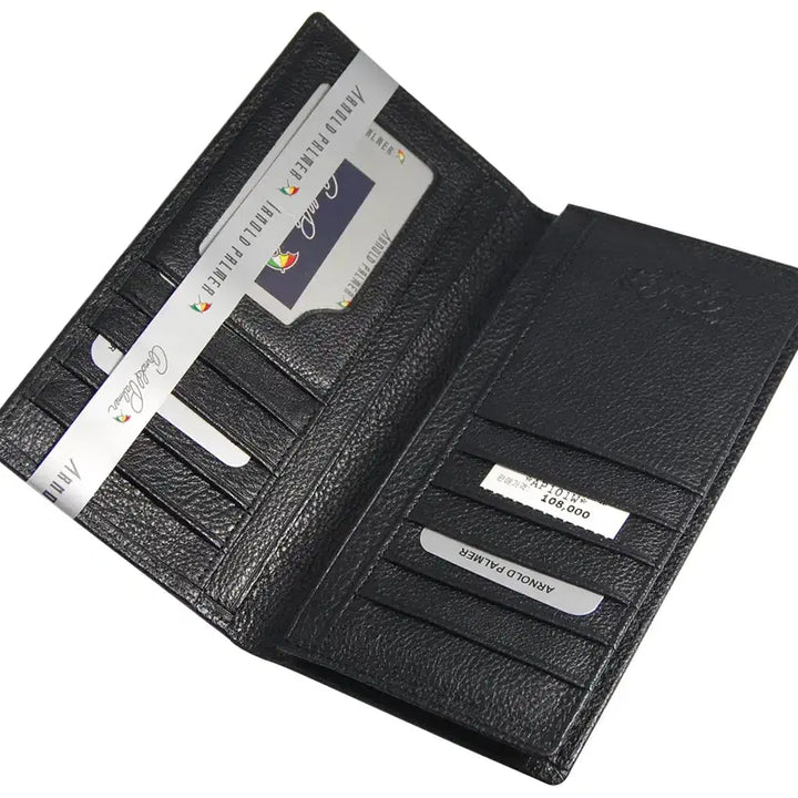 [BUNJANG] Arnold Palmer Black Billfold Wallet Unused Display Model / 아놀드파마 신권 장지갑 검정색 미사용 매장 진열상품 케이스있음
