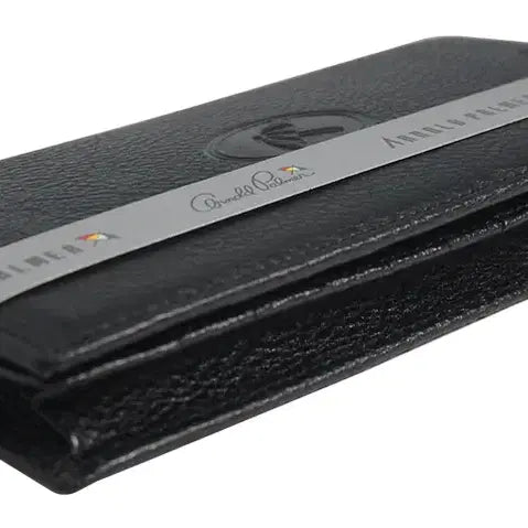 [BUNJANG] Arnold Palmer Black Billfold Wallet Unused Display Model / 아놀드파마 신권 장지갑 검정색 미사용 매장 진열상품 케이스있음