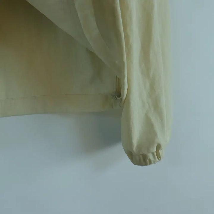 [BUNJANG] OHOR Genuine Zip-Up Crop Jacket White / 오호르 OHOR 정품 집업 크롭 자켓 55 화이트 데일리 캐주얼