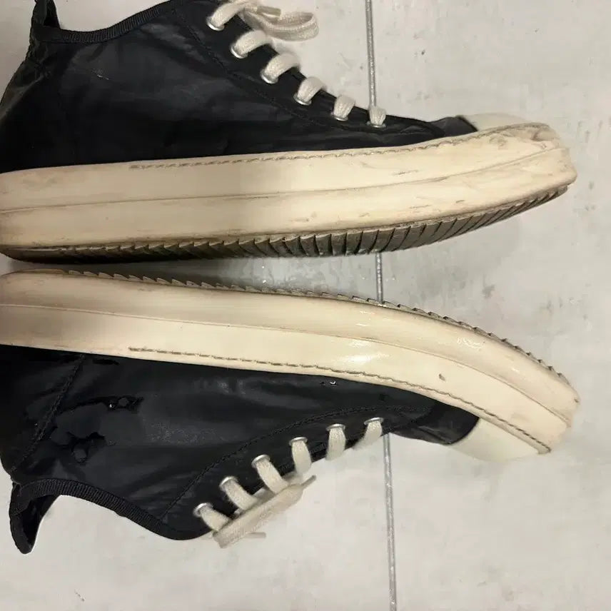 [BUNJANG] Rick Owens Converse Darkshadow Low Top Sneakers / 릭오웬스 컨버스 다크쉐도우 로우 43