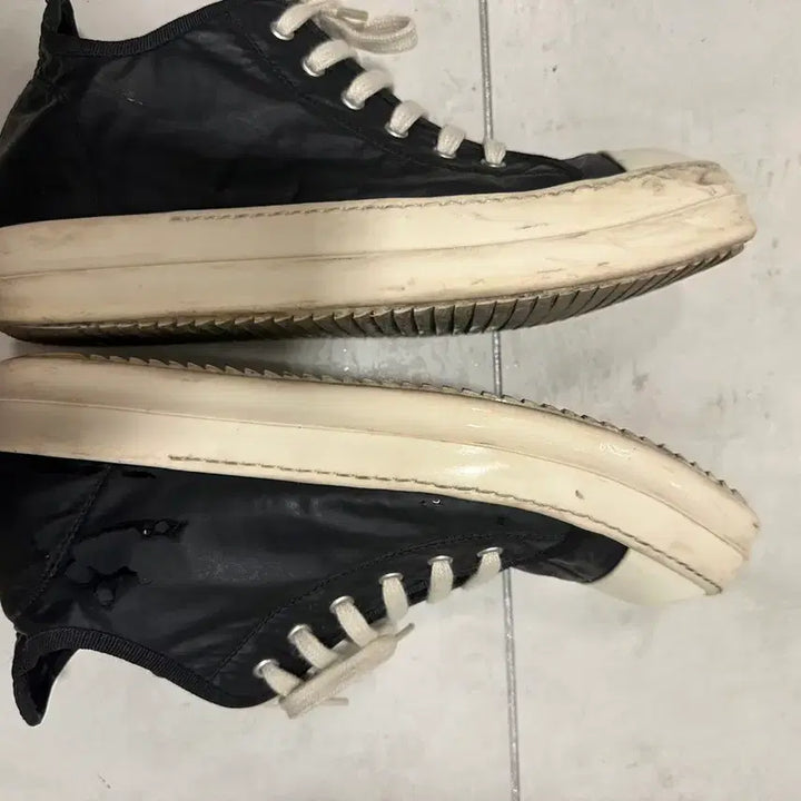 [BUNJANG] Rick Owens Converse Darkshadow Low Top Sneakers / 릭오웬스 컨버스 다크쉐도우 로우 43