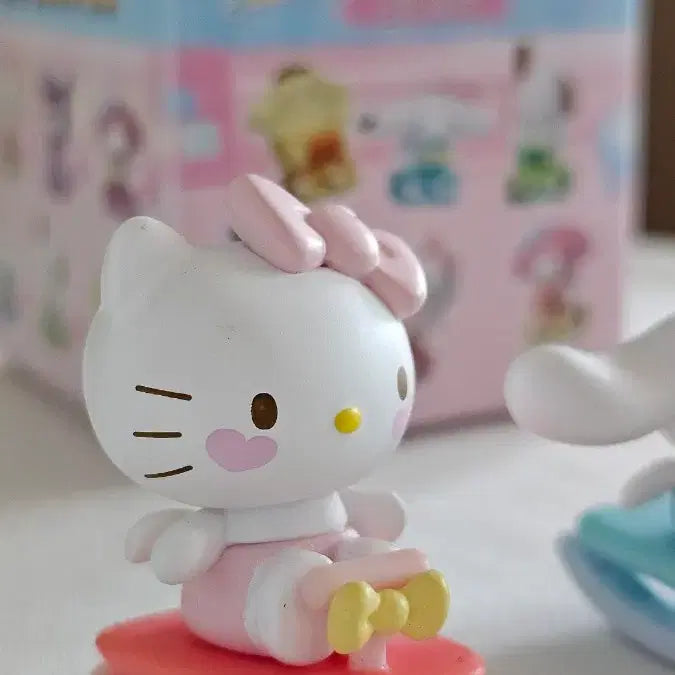 [BUNJANG] Sanrio Swing Series Mini Figures (Cinnamoroll, Kitty, My Melody) / 산리오 스윙 시리즈 미니 피규어 3개 ( 시나모롤, 키티, 마이멜로디 )