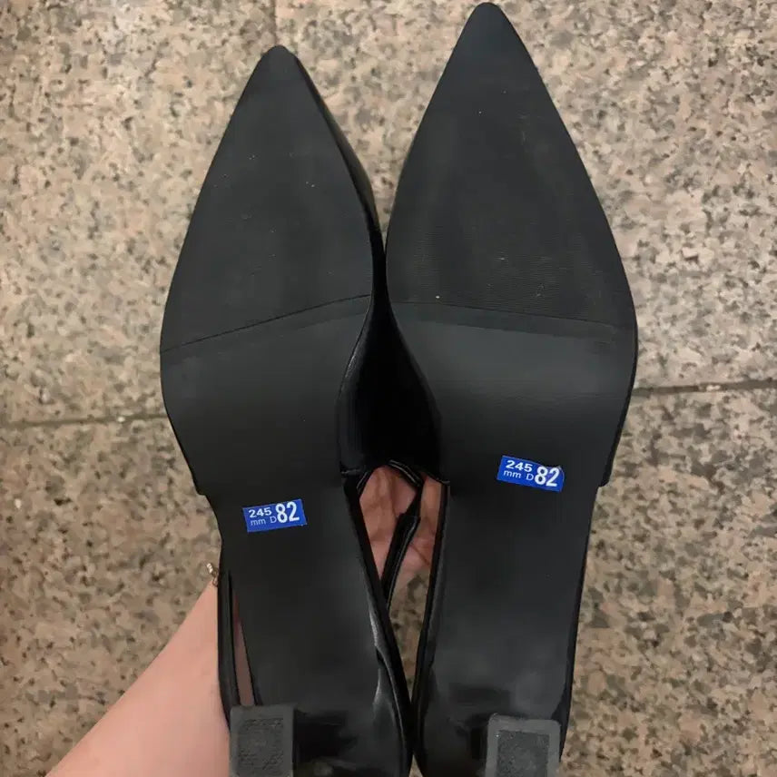 [BUNJANG] Buckle Strap Gling Heeled Shoes / 버클스트랩 글링백힐