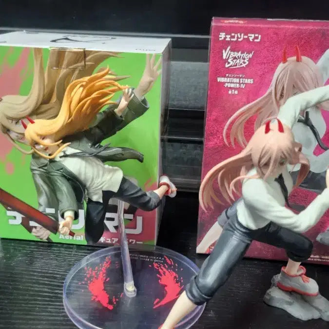 [BUNJANG] Chainsaw Man Power Figure Set (2 Types) / 체인소맨 파워 피규어 2종 세트