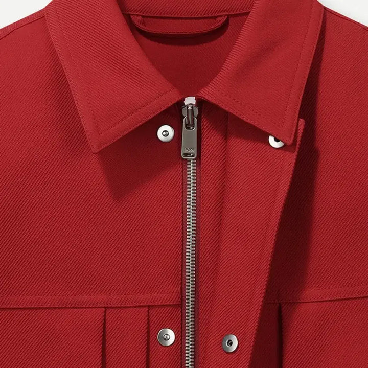 [BUNJANG] BON Space Light Twill Jumper Red M / 본(BON) 스페이스 라이트 트윌 점퍼 레드 M