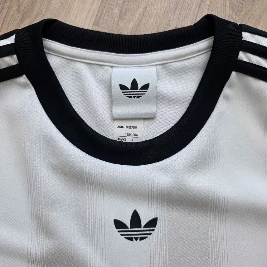 [BUNJANG] Adidas Jacquard Long Sleeve Jersey JX1519 / 105) 아디다스 자카드 롱 슬리브 저지 / JX1519