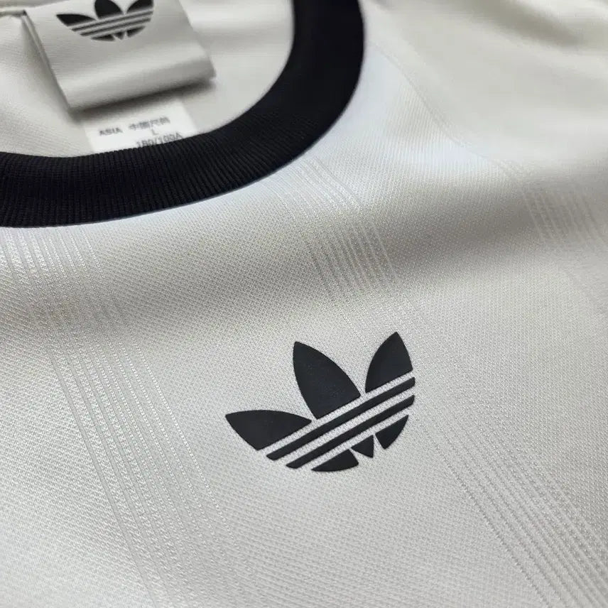 [BUNJANG] Adidas Jacquard Long Sleeve Jersey JX1519 / 105) 아디다스 자카드 롱 슬리브 저지 / JX1519