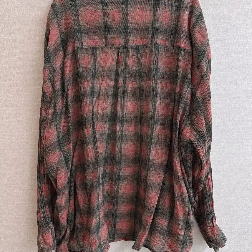 [BUNJANG] Our Legacy Big Lumber Check Shirt Rose / 아워레가시 빅럼버 체크 셔츠