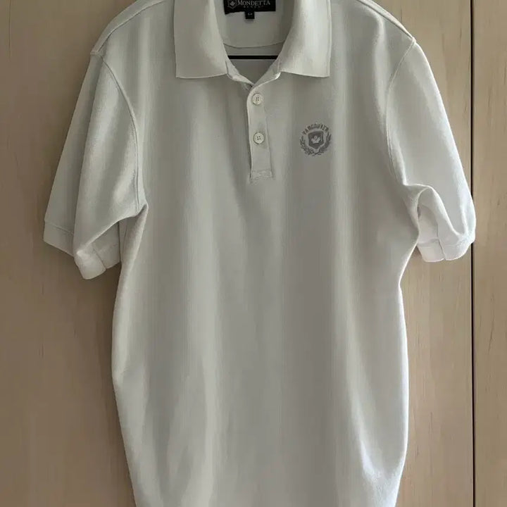 [BUNJANG] Montreale White Collar T-Shirt L / 몬뜨레아 화이트 카라티 L