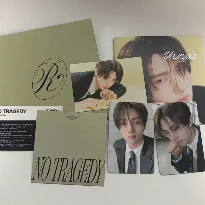 [BUNJANG] YOUNGJAE (GOT7) NO TRAGEDY COMPACT RUSH Full Set / 영재/ 투어스 no tragedy 컴팩드rush. full set.