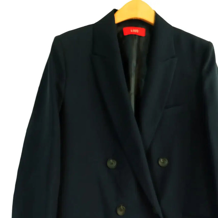 [BUNJANG] LIST Navy Double Button Jacket / 리스트 LIST 정품 네이비 더블 버튼 자켓 66 클래식 오피스룩