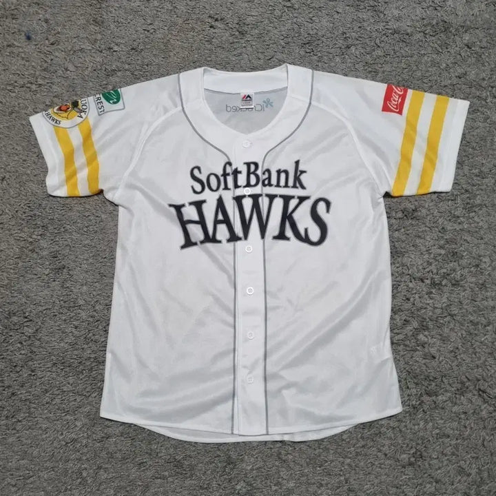 [BUNJANG] Majestic SoftBank Hawks 2024 Home Replica Jersey / 마제스틱 소프트뱅크 호크스 유니폼 2024 홈 레플리카 져지 야구