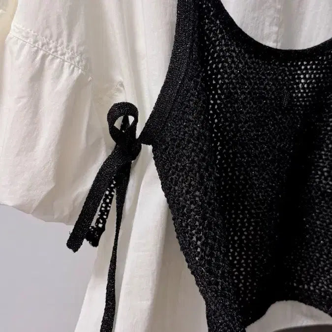 [BUNJANG] Lanvin Collection Busticer + Blouse Set / 랑방컬렉션 뷔스티에+블라우스 서면롯백구매