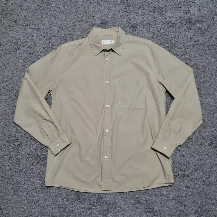 [BUNJANG] Giordano Oversized Long-Sleeve Shirt L / 지오다노 오버핏 셔츠 긴팔 L 100