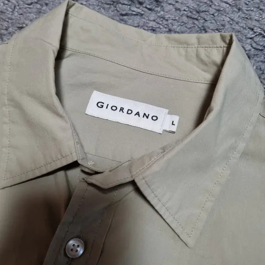 [BUNJANG] Giordano Oversized Long-Sleeve Shirt L / 지오다노 오버핏 셔츠 긴팔 L 100