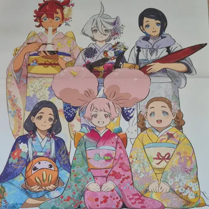 [BUNJANG] Mobile Suit Gundam: The Witch from Mercury Poster Set Bundle / 수성의 마녀 포스터 세트 일괄