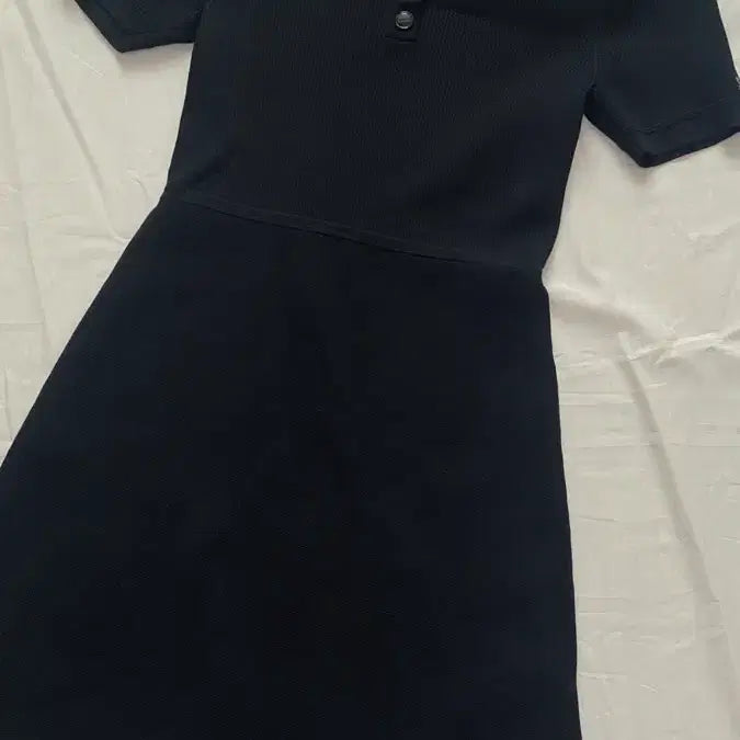 [BUNJANG] Sandro Sailor Collar Knit Dress / 산드로 SANDRO 세일러 카라 니트 원피스
