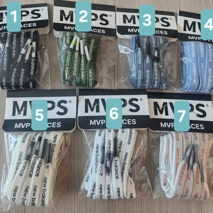 [BUNJANG] New Balance Lettering Shoelaces / 뉴발란스 레터링 신발끈