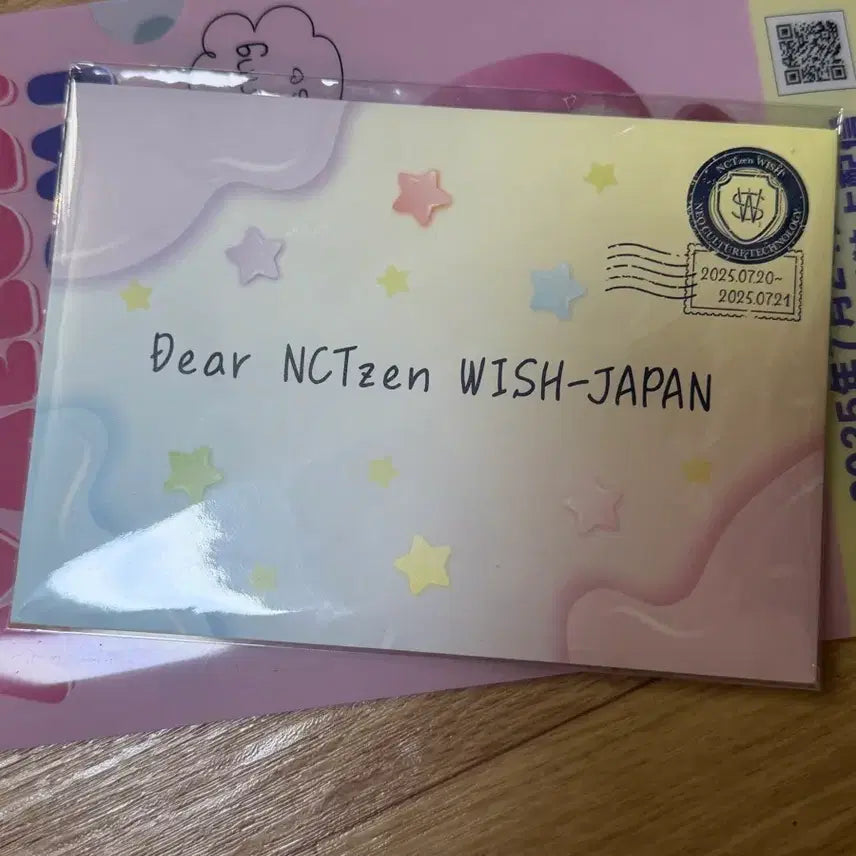 [BUNJANG] NCT WISH Natsumatsuri Admission Postcard / 엔시티 위시 나츠마츠리 입장 엽서