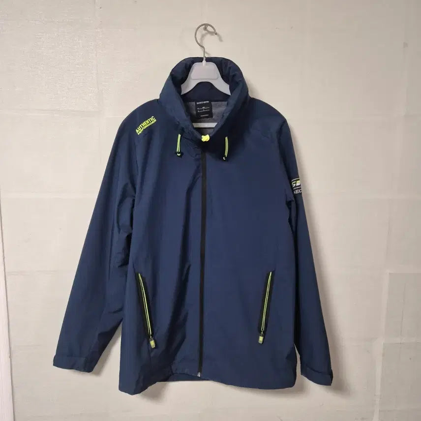 [BUNJANG] Skechers Navy Windbreaker Jacket / 스케쳐스 네이비 바람막이 자켓