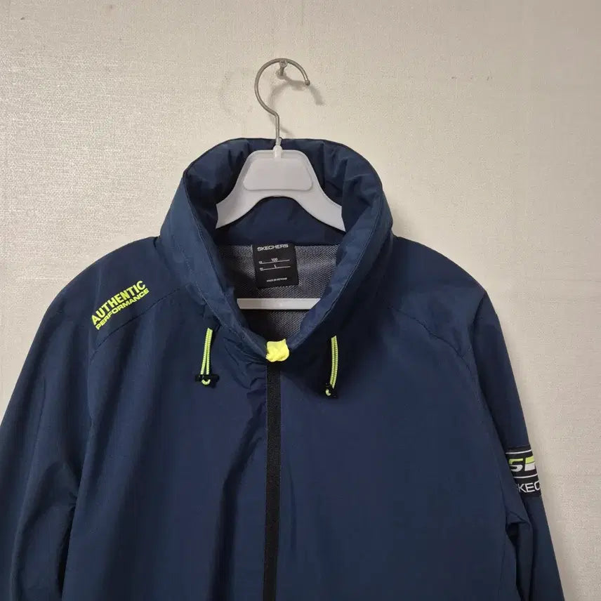 [BUNJANG] Skechers Navy Windbreaker Jacket / 스케쳐스 네이비 바람막이 자켓