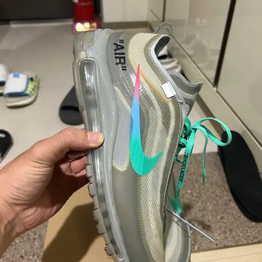 [BUNJANG] Nike Off-White Air Max 97 "The Ten" Menta / 나이키 오프화이트 에어맥스97 더텐 멘타