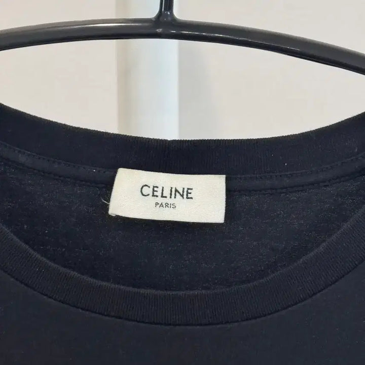 [BUNJANG] Celine Logo Short Sleeve T-Shirt - Size XS / 정품 A급 xs 셀린느 로고 반팔