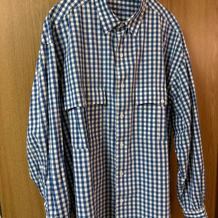 [BUNJANG] Porter Classic Roll-Up Shirt French Blue L / 포터클래식 롤업셔츠 프렌치블루 L