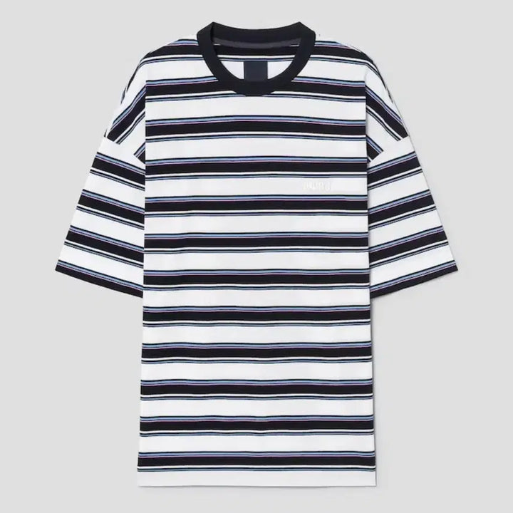 [BUNJANG] Juun.J 26ss Pique Stripe T-Shirt (M) / 준지 26ss 피케 스트라이프 티셔츠(M)