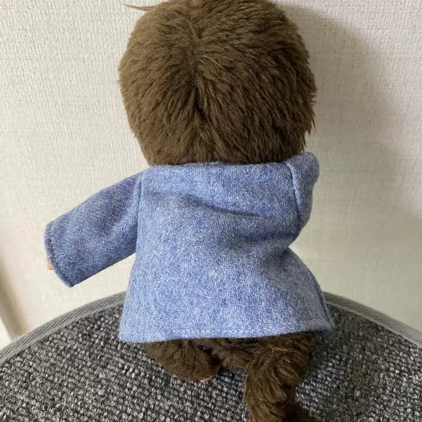 [BUNJANG] Monchhichi M size Tteokbokki Coat Classic Doll / 몬치치 M 떡볶이코트 고전