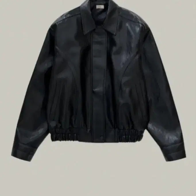 [BUNJANG] UGST Vegan Leather Jacket (Black) / ugst 비건레더 자켓(블랙)