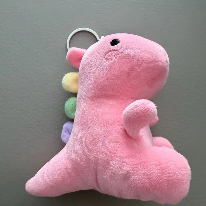 [BUNJANG] Dinosaur Plush Keychain (New) / [새상품]색감이 너무 예쁜 공룡 인형 키링