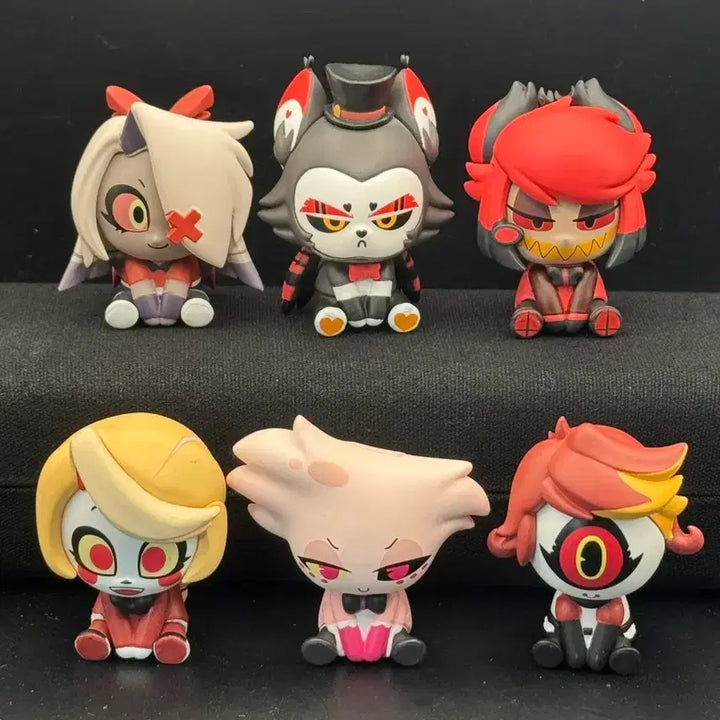 [BUNJANG] Has Bean Hotel Banpresto Mini Figure Set of 6 / 해즈빈호텔 반프레스토 미니피규어 6종 세트